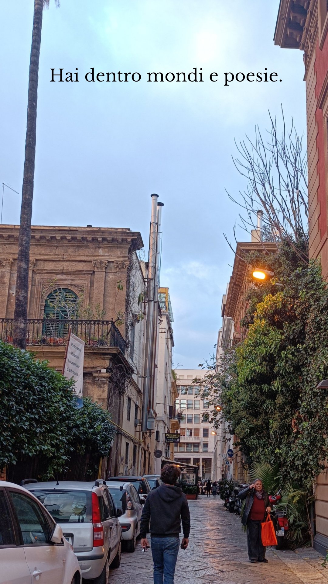 Hai dentro mondi e poesie.